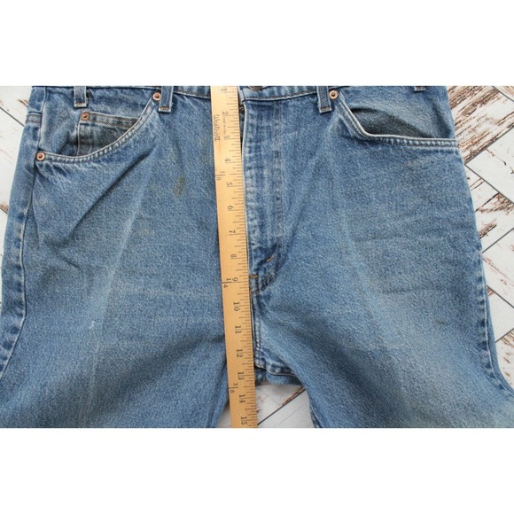 Vintage Levi's Mens Orange Tab Jeans 20517-0217 SZ 38X30 MADE IN USA - Picture 12 of 16